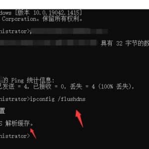 刷新dns缓存命令(附图文教程)