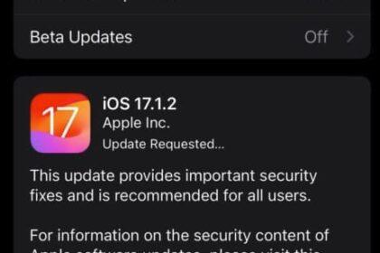 苹果推出 iOS 17.1.2 固件：修复重要安全漏洞需尽快更新