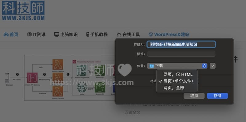 保存网页快捷键是什么(附多种方法及图解)