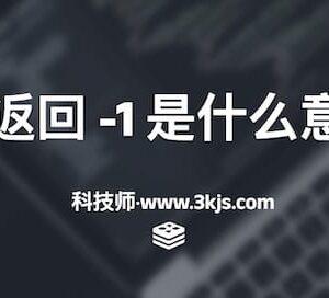 Redis TTL 返回 -1 是什么意思(附详解)