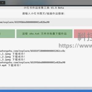 XHS-Downloader : 小红书作品采集工具