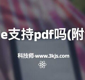 kindle支持pdf吗(附详解及实用技巧)