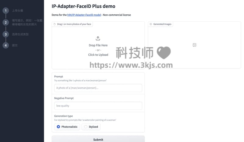 IP Adapter FaceID - 文字生成人脸图片的AI工具