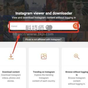 picuki - Instagram照片视频浏览下载工具(含教程)