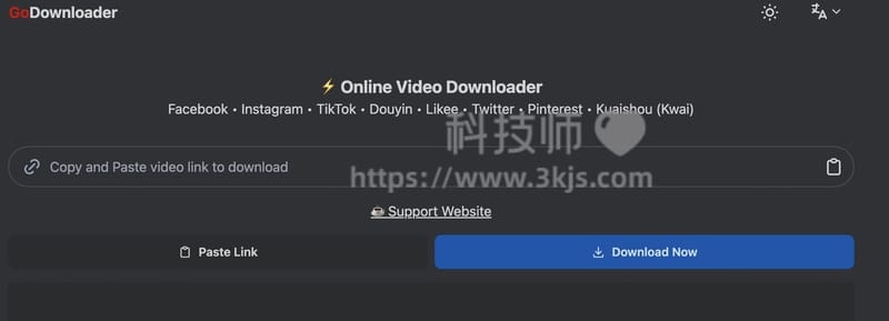 GoDownloader - 社交平台视频下载工具(含教程)