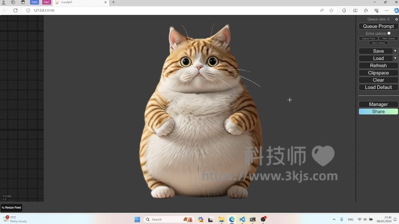 ComfyUI-3D-Pack ：2D图像转换为3D模型的工具