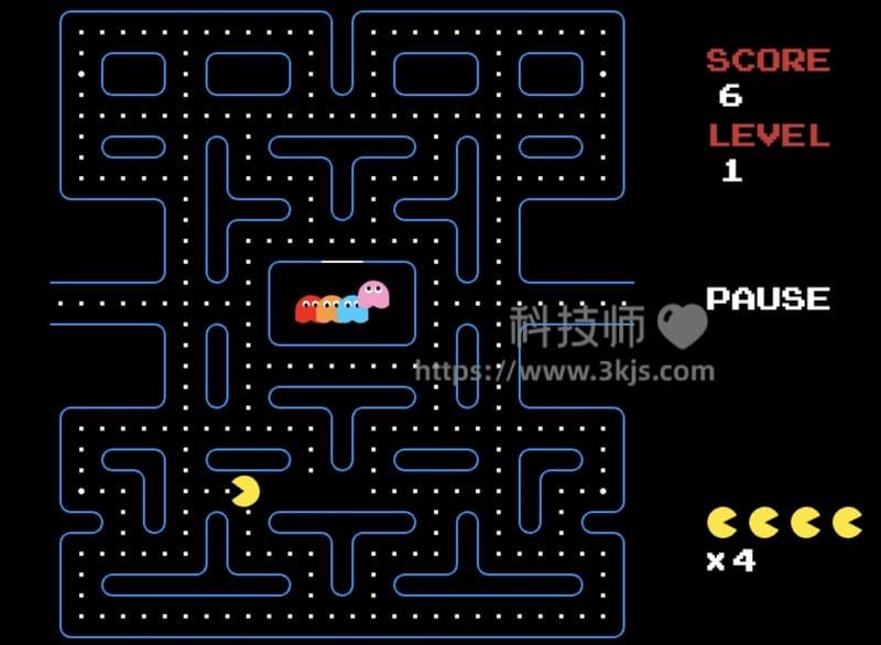 Pac-Man ：在线玩吃豆人游戏(含教程)