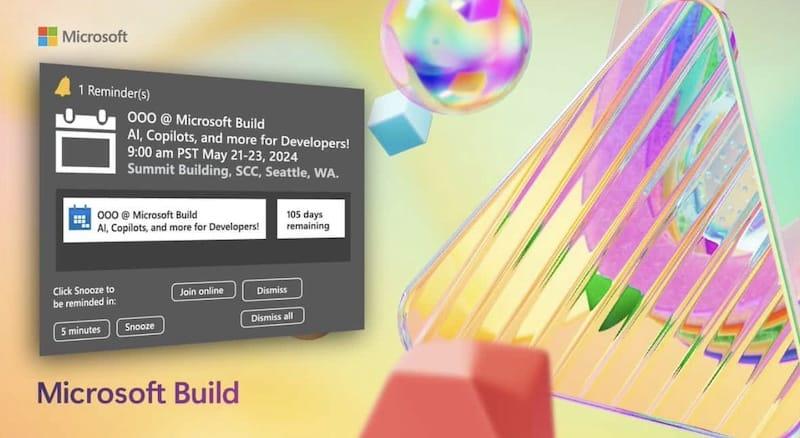 微软 Build 2024 将于5月21日举行