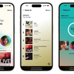 苹果 Apple Music 新增每月回顾功能