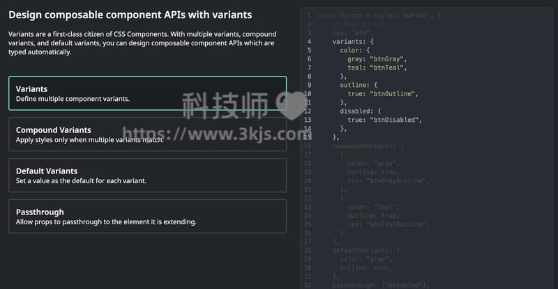 CSS Components - React CSS 样式组件工具