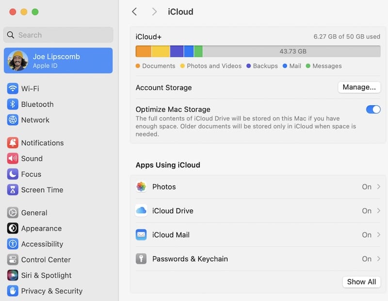 macOS Sonoma 14.4 更新导致 iCloud Drive 文件版本功能失效