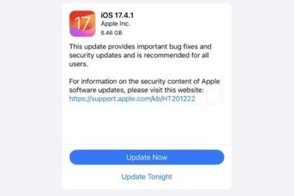 苹果推出 iOS 17.4.1 / iPadOS 17.4.1 更新，修复错误并改进安全性