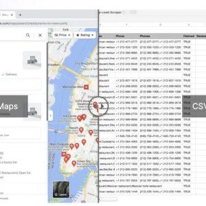 Map Lead Scraper - Google Maps地图数据抓取工具「Chrome插件」