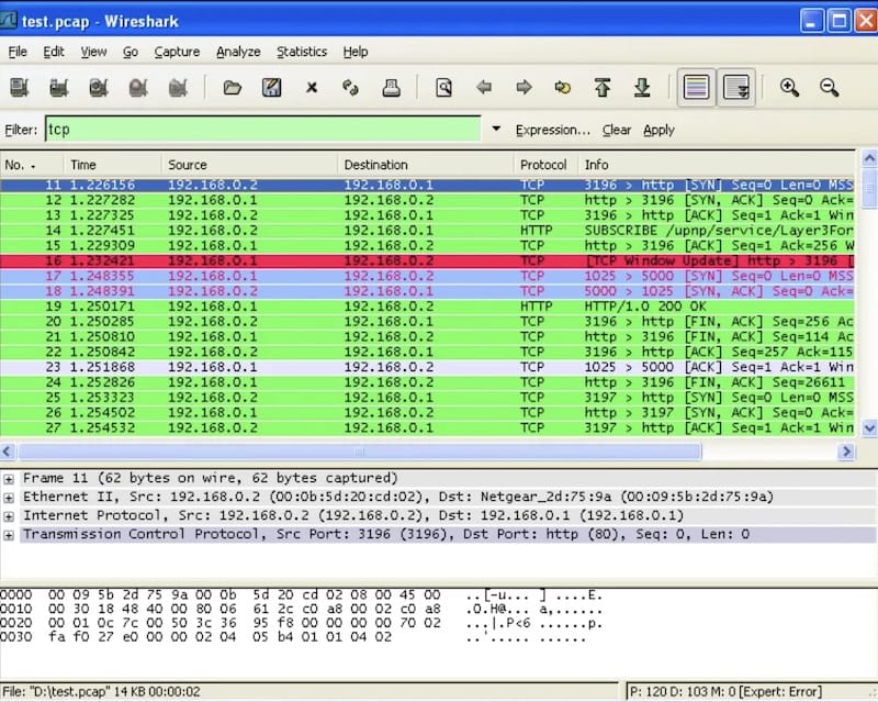 WireShark - 网络抓包及分析工具