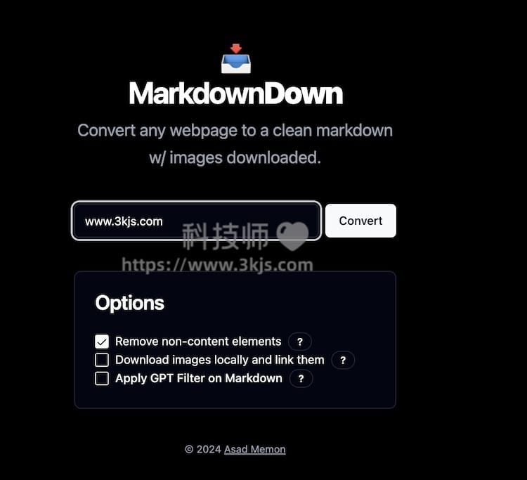 MarkdownDown - 网页转markdown在线转换工具(附教程)