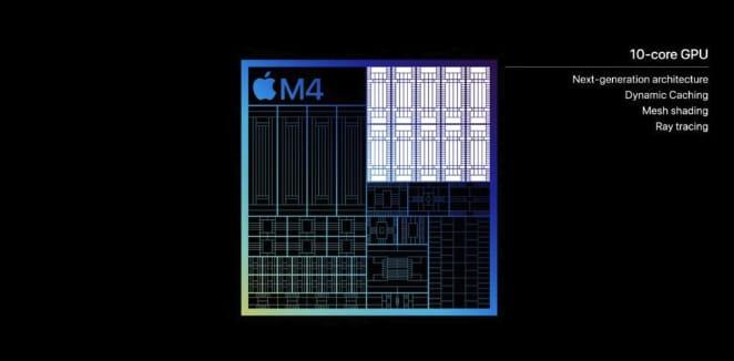 苹果发布M4芯片，AI性能大幅增强
