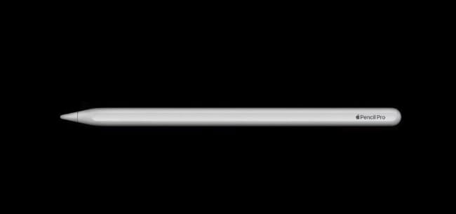 苹果发布 Apple Pencil Pro 加入双指按压及侧旋功能