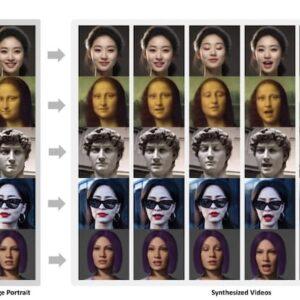 AniTalker - 人物肖像和语音生成逼真面部动画的AI工具