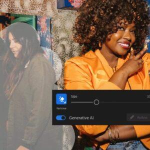 Adobe Lightroom 推出全新生成式AI工具:物件移除功能效果出众