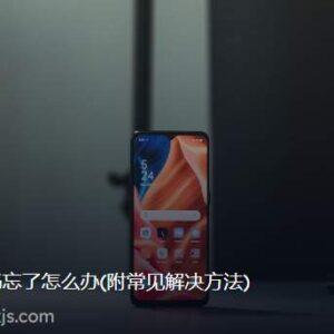 Oppo手机密码忘了怎么办(附常见解决方法)