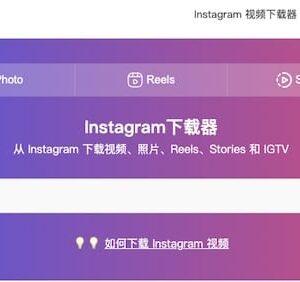 SaveInsta - ins图片视频下载在线版工具