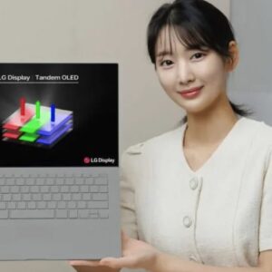 LG Display量产首款笔记本电脑Tandem OLED面板