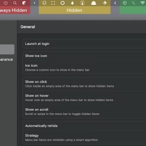 Ice - Mac右上角菜单栏图标管理器
