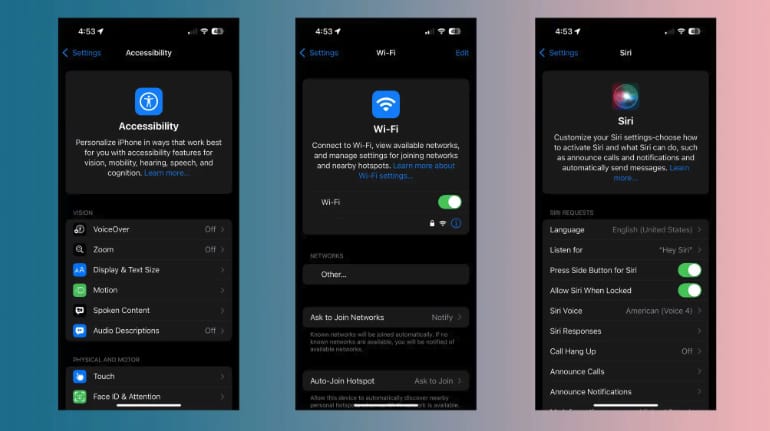 iOS 18的「设置」中的新功能和改进一览