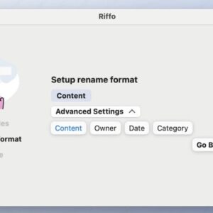 Riffo - Mac上的AI文件重命名助手