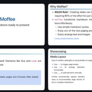 moffee - markdown生成ppt的工具(开源免费)