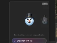 Genmoji 功能正式登陆 macOS Sequoia 15.3