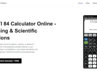 TI 84 Calculator Online - 在线科学计算器工具