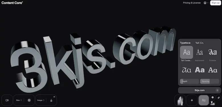 Content Core - 3D图片/视频在线制作工具