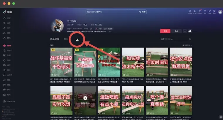 阿抖 - 抖音视频采集工具[Chrome扩展插件]