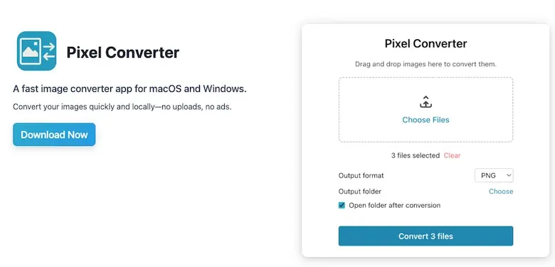 Pixel Converter - 图片格式转换器[支持Windows/macOS]