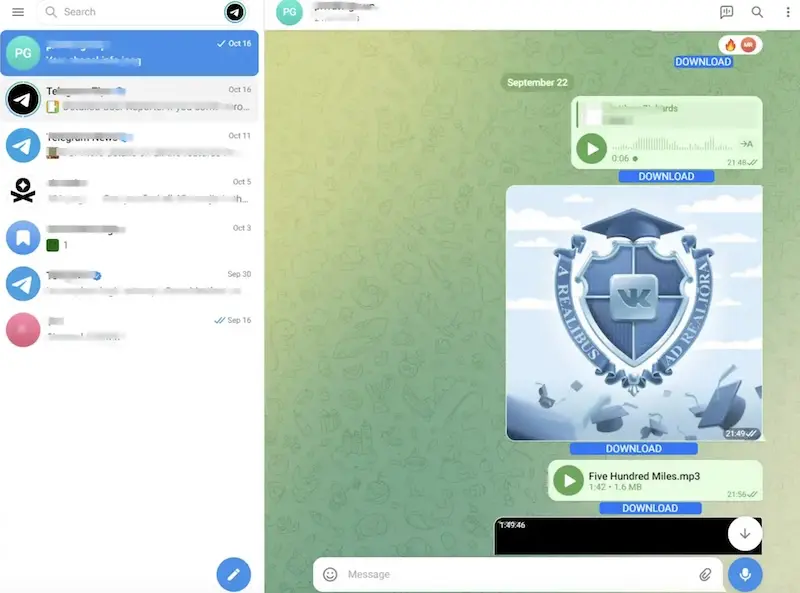 Telegram Downloader - Telegram视频下载器[Chrome]