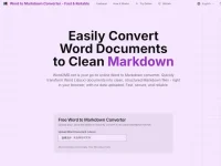 word2md - word转markdown在线工具(含教程)