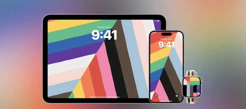 苹果发布2025年Apple Watch Pride限量版运动表带、表盘和壁纸