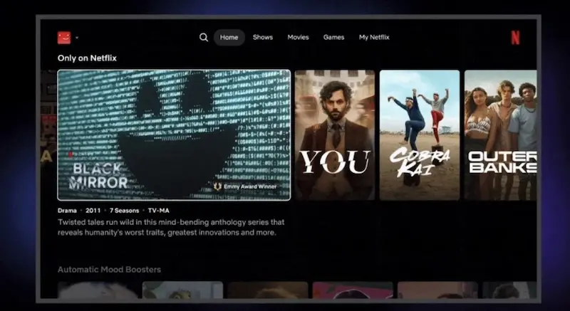 Netflix重大升级,iOS引入AI搜索,tvOS迎来全新界面