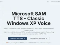 SAM TTS - 在线版微软语音合成助手