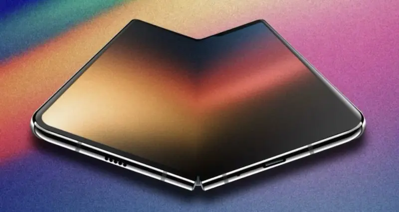 苹果首款折叠手机 iPhone Fold 设计曝光：Touch ID指纹解锁，挖孔&屏下双镜头
