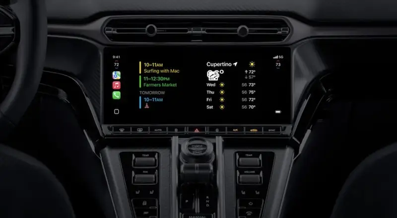 苹果新一代CarPlay Ultra正式发布，支持深度车辆整合