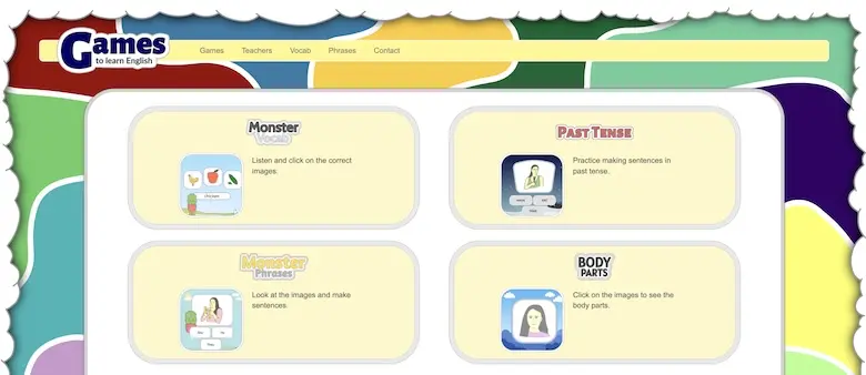 Online ESL Games:英语在线学习网站,轻松提升英语学习效果