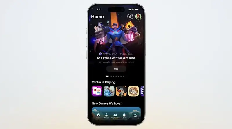 苹果推出iPhone专属Games应用,整合游戏中心与社交功能