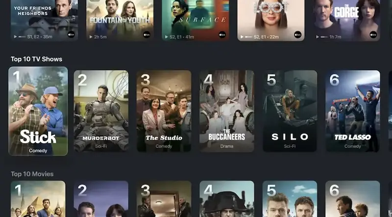 tvOS 26重大设计改版，新界面新操作方式