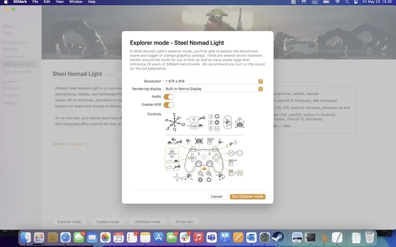 原生版3DMark性能测试工具登陆 macOS 平台