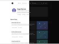Hugo Narrow :具有多种配色方案的Hugo主题