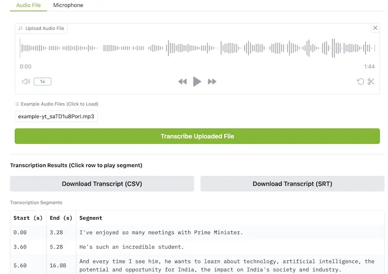 Parakeet TDT：语音识别转文字在线工具，快速准确将语音转换成文字