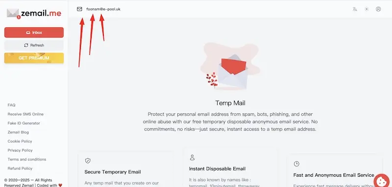 Zemail.me：好用的临时邮箱服务，轻松生成一次性邮箱