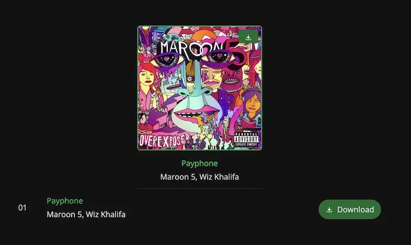 SpotiDownloader:spotify音乐下载在线工具,免费下载Spotify音乐